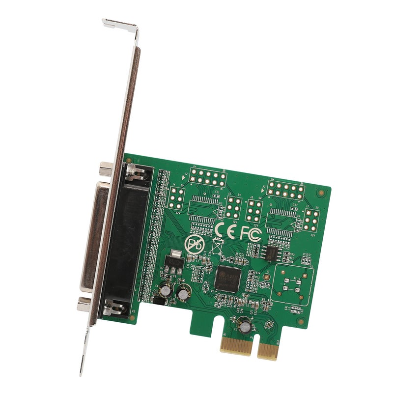 Syba 1 Port Parallel DB25 LPT Printer PCIe x1 with Low Bracket, Support SPP / PS2 / EPP/ECP Modes and Centronics Interface SI-PEX10011 - Image 1